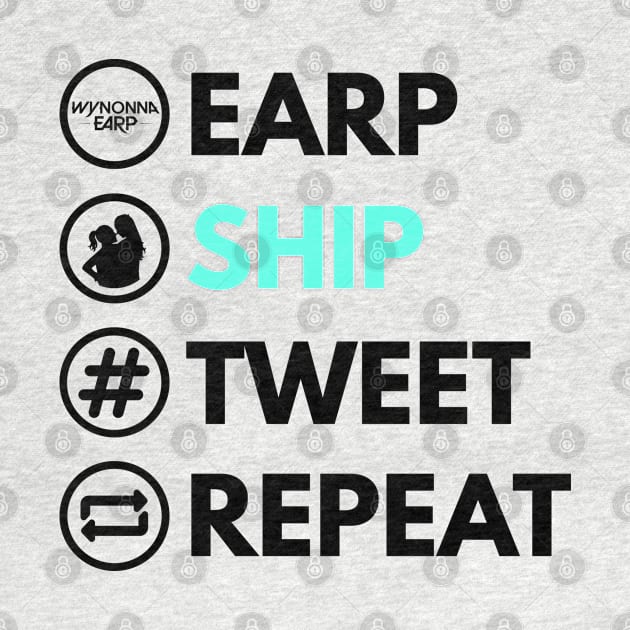 Earp Ship Tweet Repeat - Wynonna Earp by VikingElf